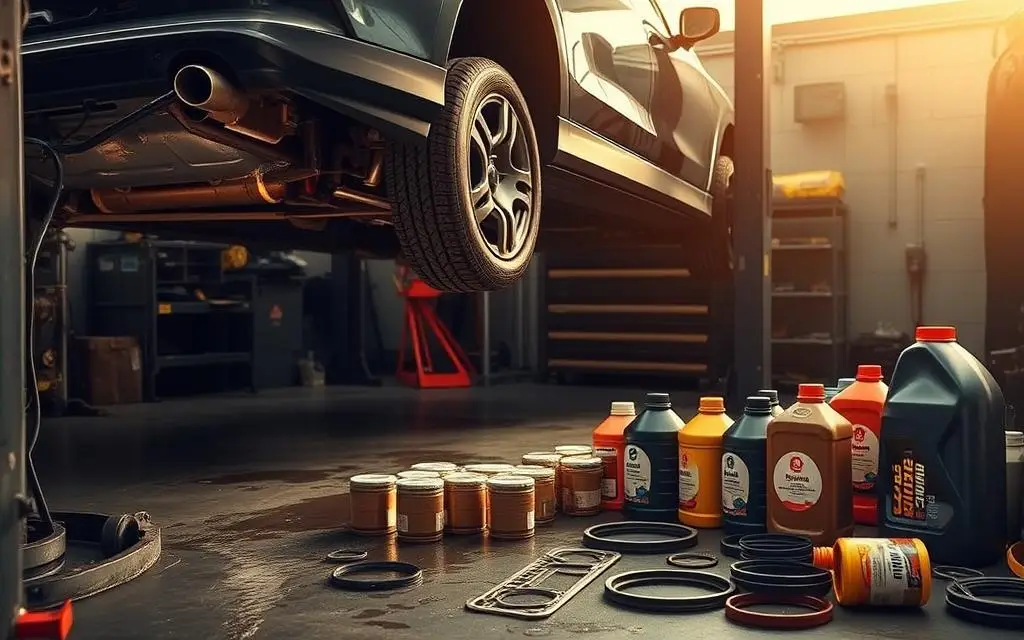 Getting it wrong Oil leaks might be caused by worn-out seals, gaskets, or an incorrect oil change.